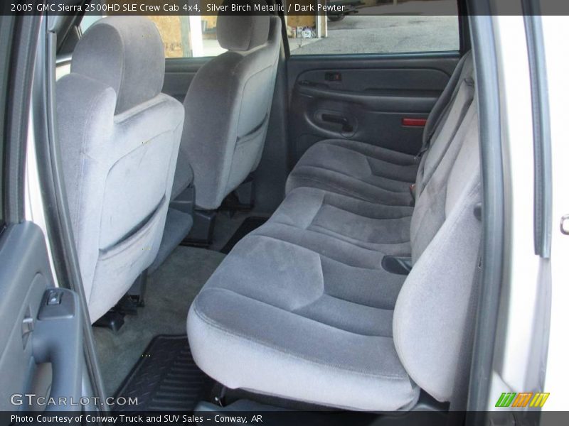 Silver Birch Metallic / Dark Pewter 2005 GMC Sierra 2500HD SLE Crew Cab 4x4