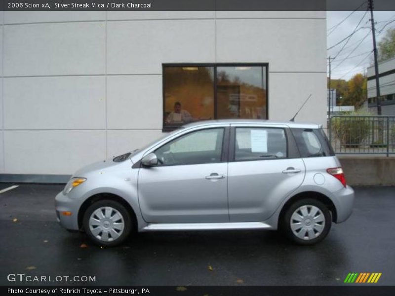 Silver Streak Mica / Dark Charcoal 2006 Scion xA