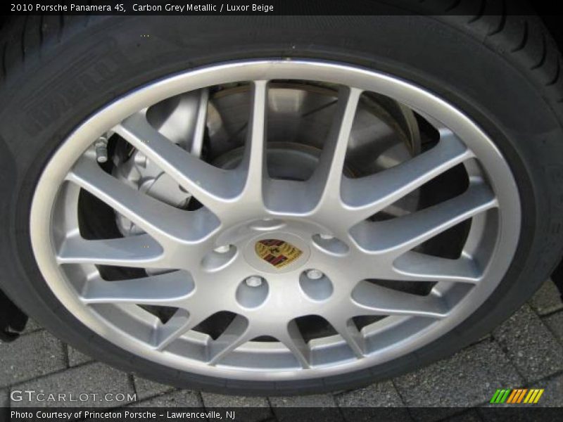 Carbon Grey Metallic / Luxor Beige 2010 Porsche Panamera 4S