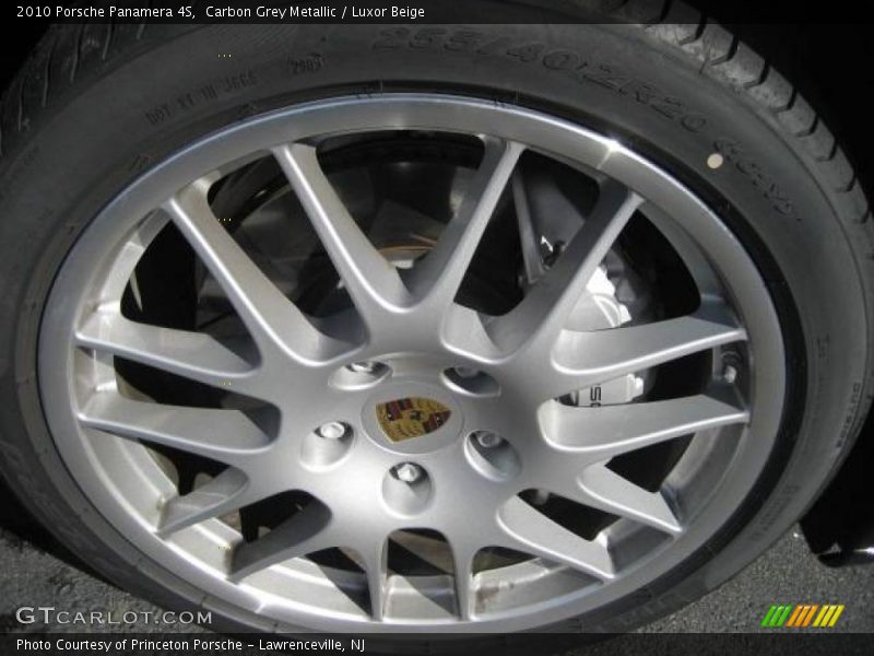Carbon Grey Metallic / Luxor Beige 2010 Porsche Panamera 4S