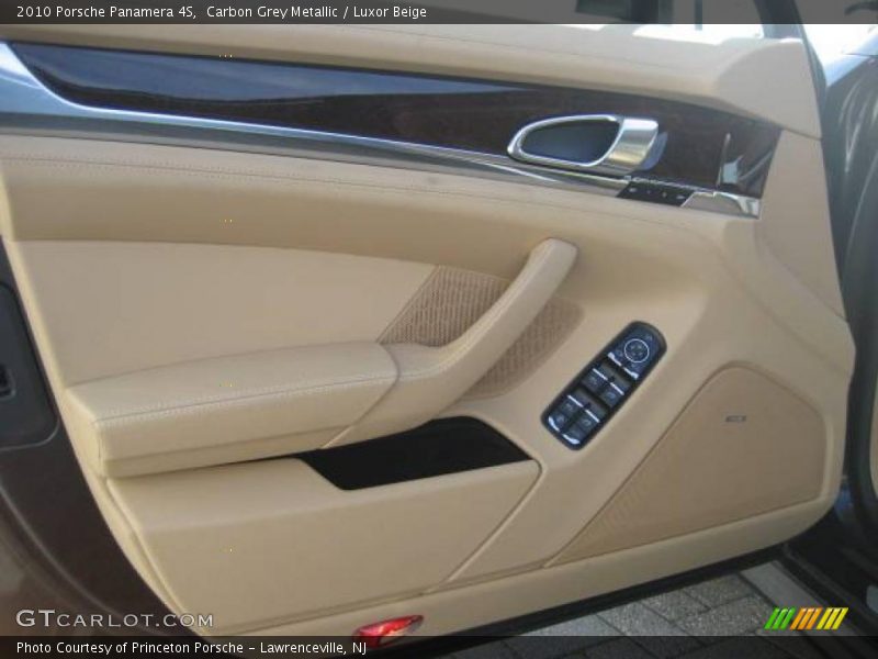 Carbon Grey Metallic / Luxor Beige 2010 Porsche Panamera 4S