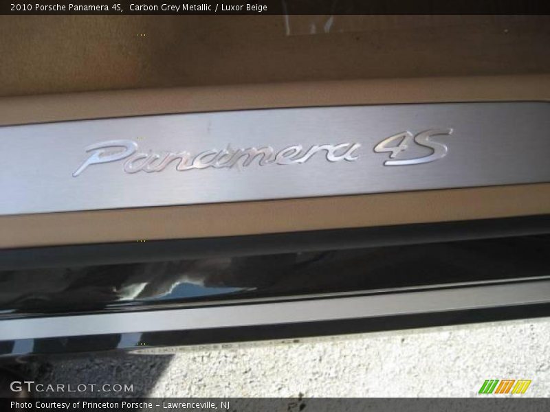 Carbon Grey Metallic / Luxor Beige 2010 Porsche Panamera 4S