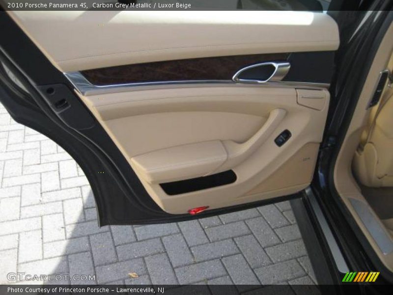 Carbon Grey Metallic / Luxor Beige 2010 Porsche Panamera 4S