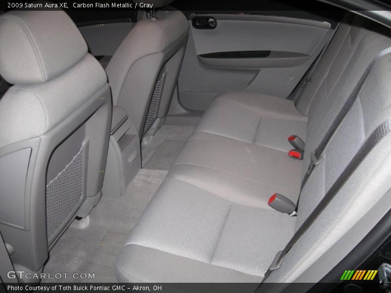 Carbon Flash Metallic / Gray 2009 Saturn Aura XE