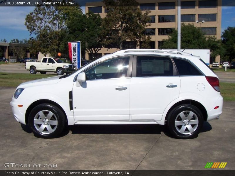 Polar White / Gray 2008 Saturn VUE XR