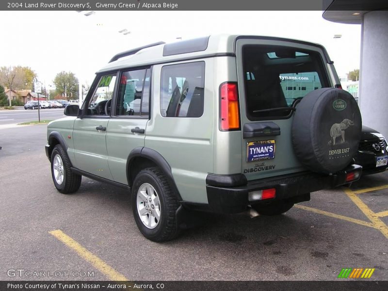 Giverny Green / Alpaca Beige 2004 Land Rover Discovery S