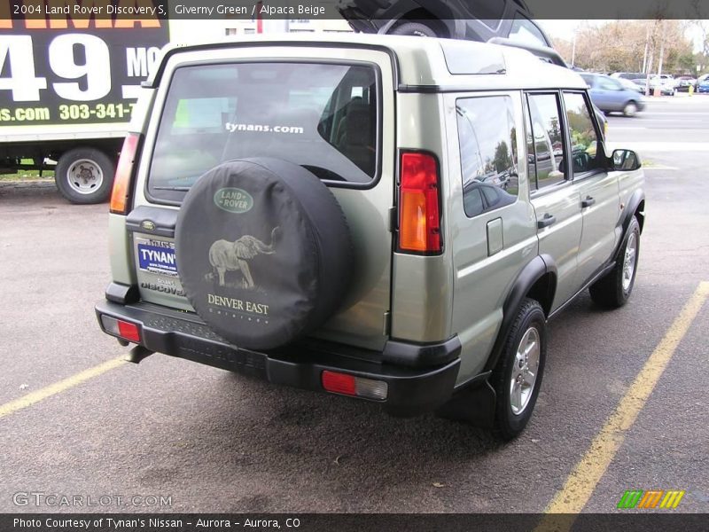 Giverny Green / Alpaca Beige 2004 Land Rover Discovery S