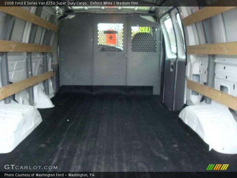 Oxford White / Medium Flint 2008 Ford E Series Van E250 Super Duty Cargo