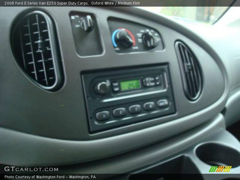 Oxford White / Medium Flint 2008 Ford E Series Van E250 Super Duty Cargo