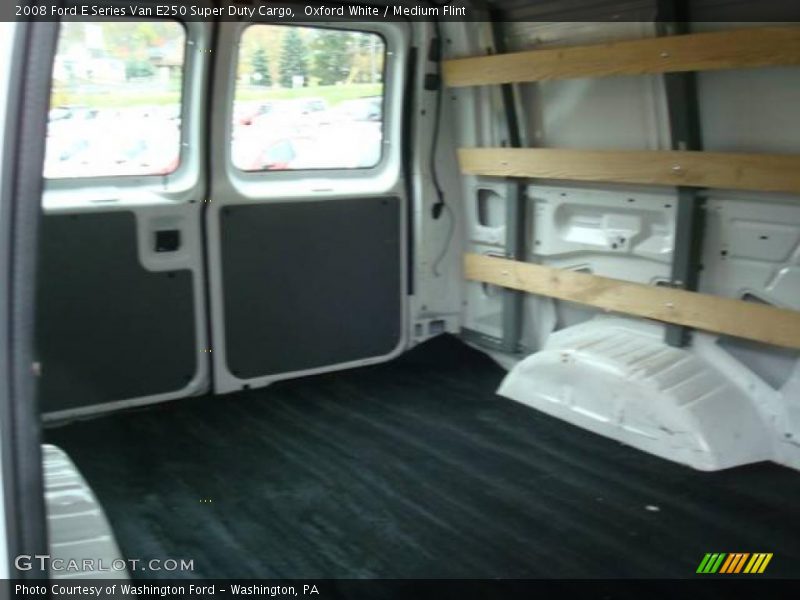 Oxford White / Medium Flint 2008 Ford E Series Van E250 Super Duty Cargo
