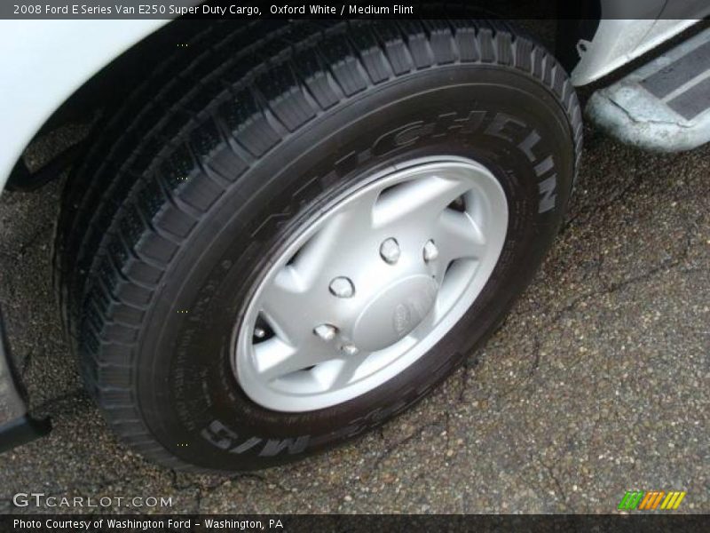 Oxford White / Medium Flint 2008 Ford E Series Van E250 Super Duty Cargo