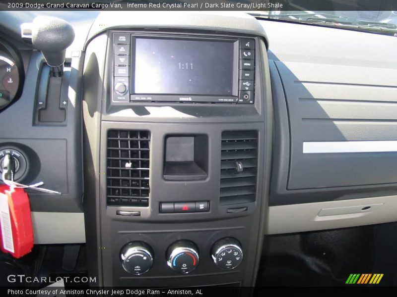 Inferno Red Crystal Pearl / Dark Slate Gray/Light Shale 2009 Dodge Grand Caravan Cargo Van