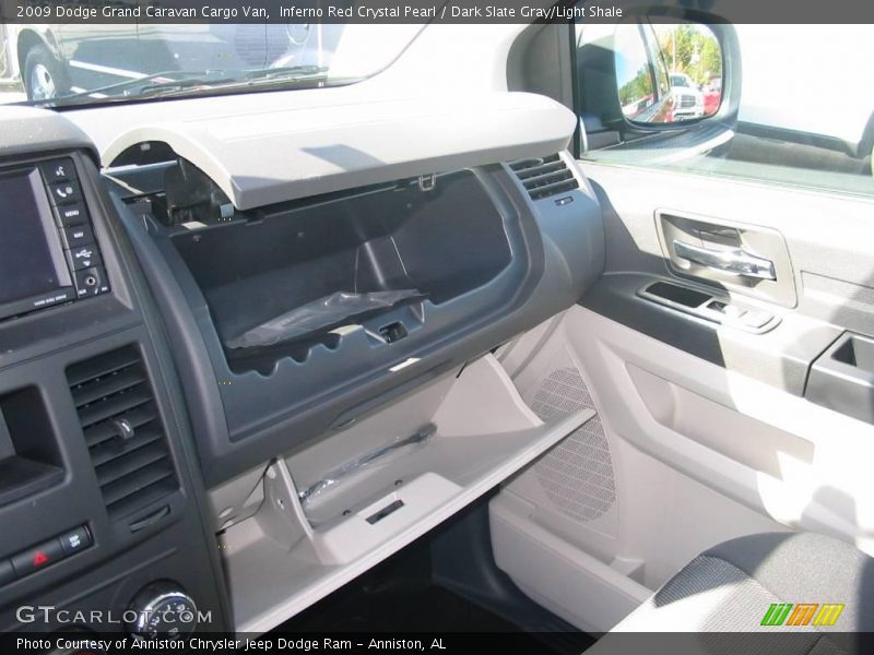 Inferno Red Crystal Pearl / Dark Slate Gray/Light Shale 2009 Dodge Grand Caravan Cargo Van
