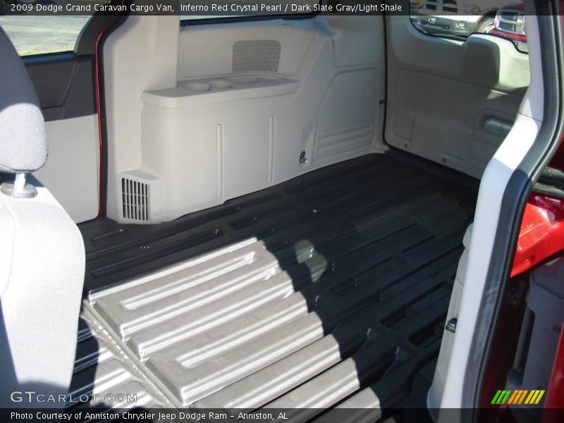 Inferno Red Crystal Pearl / Dark Slate Gray/Light Shale 2009 Dodge Grand Caravan Cargo Van