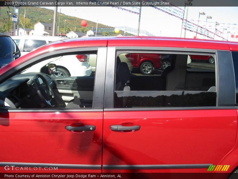 Inferno Red Crystal Pearl / Dark Slate Gray/Light Shale 2009 Dodge Grand Caravan Cargo Van