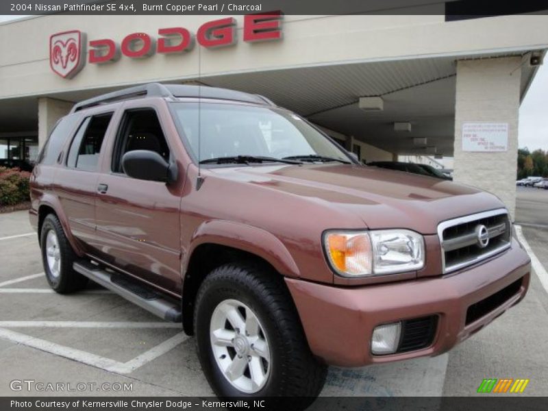 Burnt Copper Pearl / Charcoal 2004 Nissan Pathfinder SE 4x4