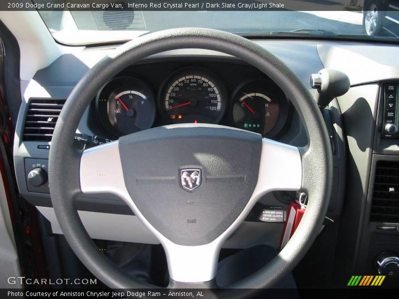 Inferno Red Crystal Pearl / Dark Slate Gray/Light Shale 2009 Dodge Grand Caravan Cargo Van