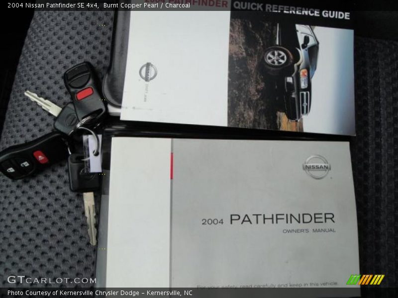 Books/Manuals of 2004 Pathfinder SE 4x4