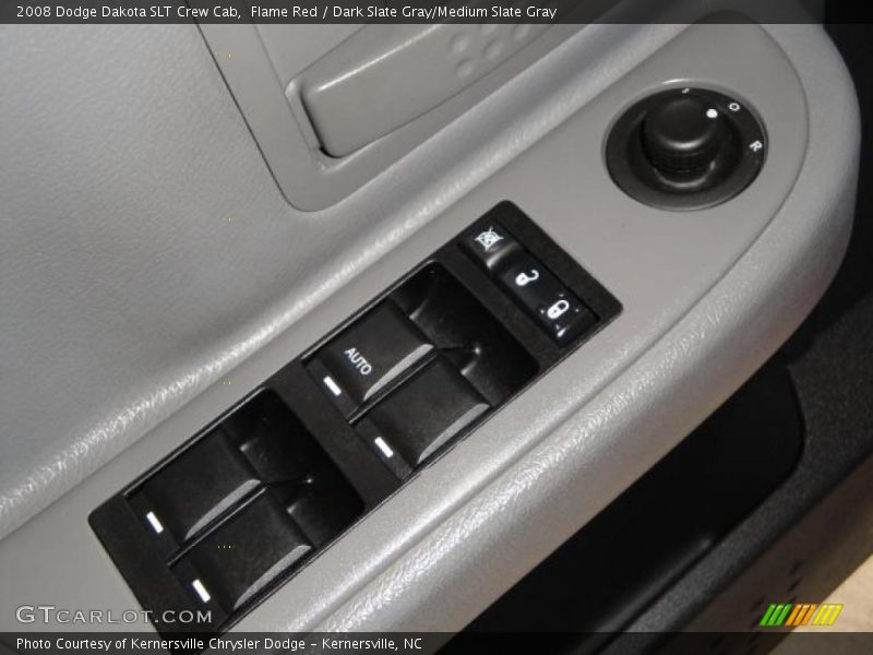 Flame Red / Dark Slate Gray/Medium Slate Gray 2008 Dodge Dakota SLT Crew Cab