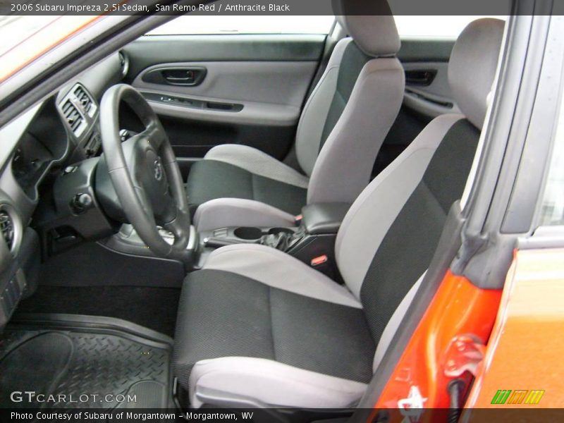 San Remo Red / Anthracite Black 2006 Subaru Impreza 2.5i Sedan