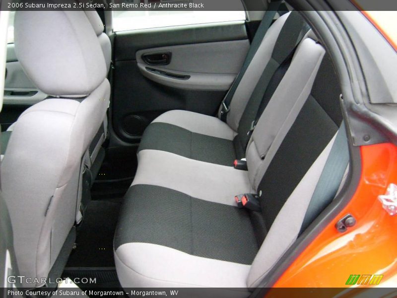 San Remo Red / Anthracite Black 2006 Subaru Impreza 2.5i Sedan