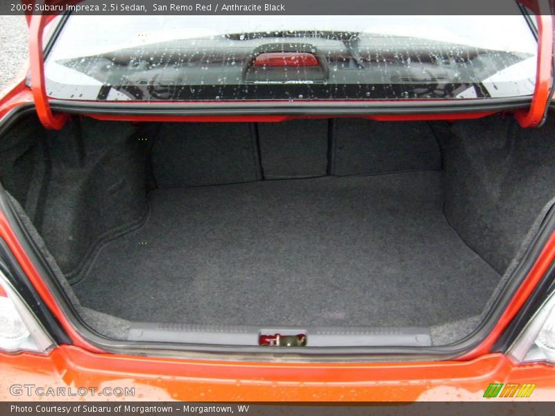 San Remo Red / Anthracite Black 2006 Subaru Impreza 2.5i Sedan