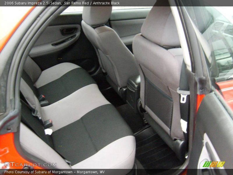 San Remo Red / Anthracite Black 2006 Subaru Impreza 2.5i Sedan