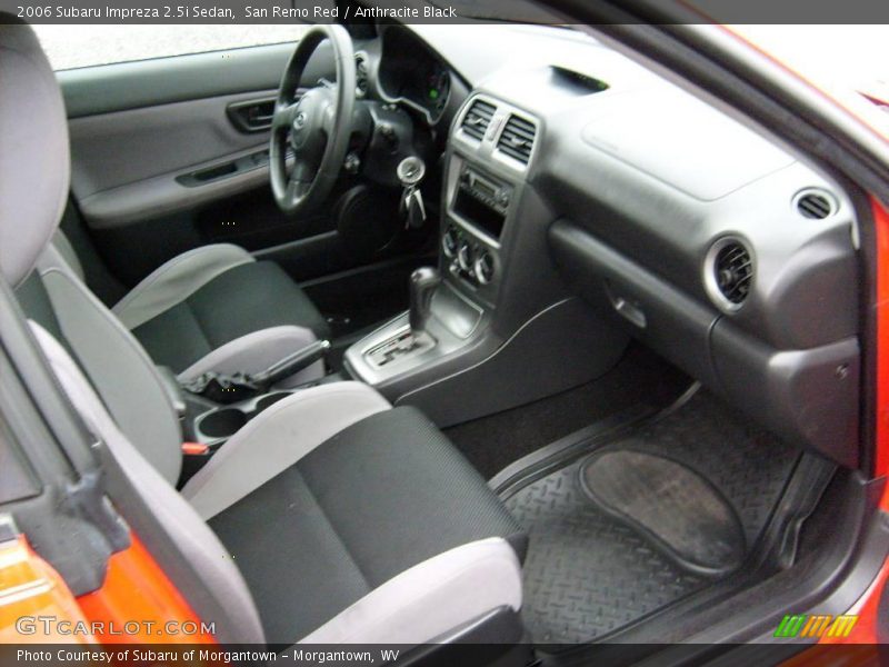 San Remo Red / Anthracite Black 2006 Subaru Impreza 2.5i Sedan