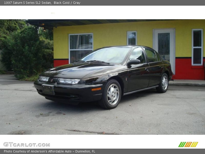 Black Gold / Gray 1997 Saturn S Series SL2 Sedan
