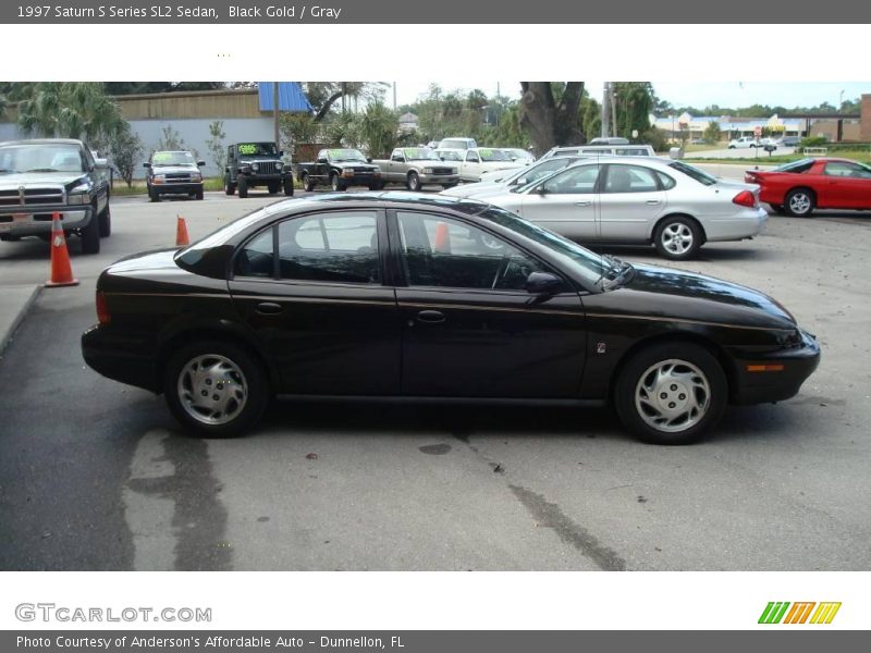 Black Gold / Gray 1997 Saturn S Series SL2 Sedan