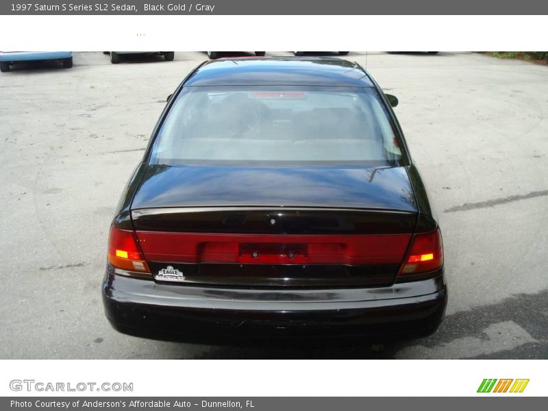 Black Gold / Gray 1997 Saturn S Series SL2 Sedan