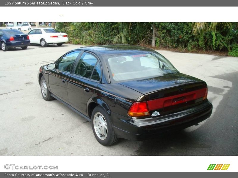 Black Gold / Gray 1997 Saturn S Series SL2 Sedan