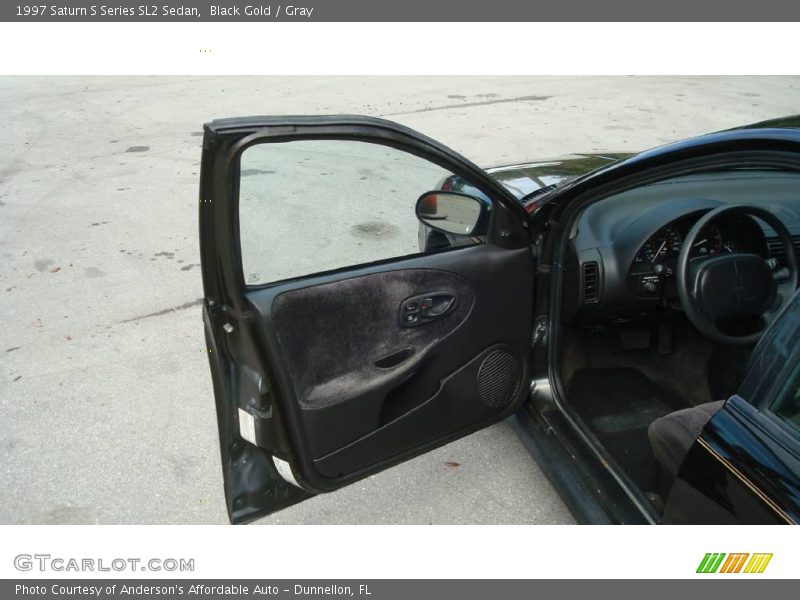Black Gold / Gray 1997 Saturn S Series SL2 Sedan