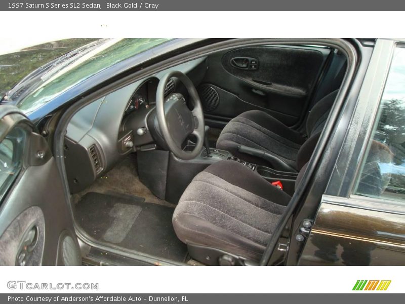 Black Gold / Gray 1997 Saturn S Series SL2 Sedan