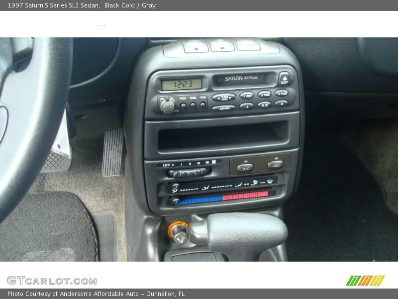 Black Gold / Gray 1997 Saturn S Series SL2 Sedan