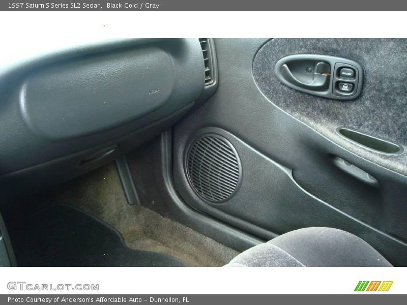Black Gold / Gray 1997 Saturn S Series SL2 Sedan