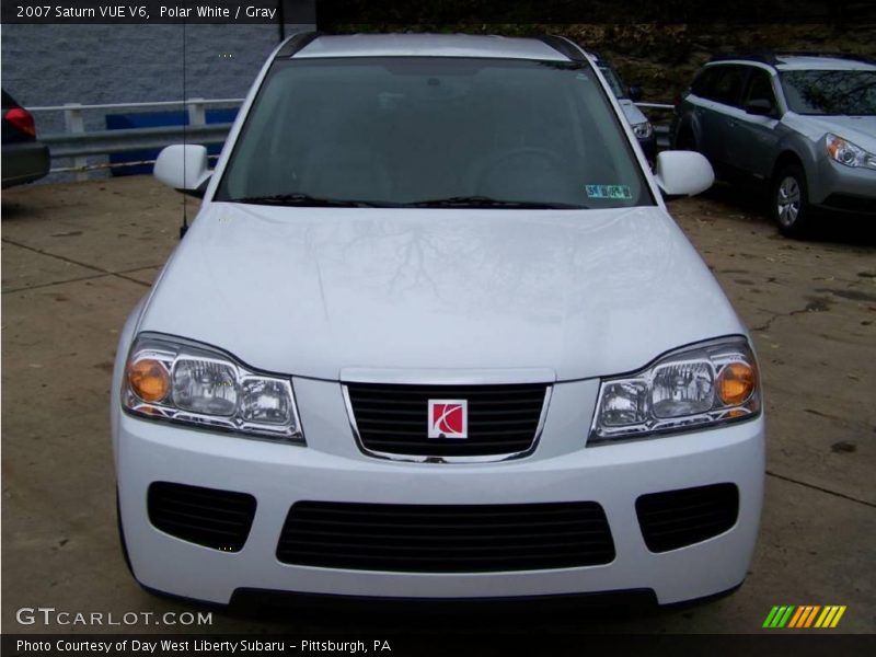 Polar White / Gray 2007 Saturn VUE V6