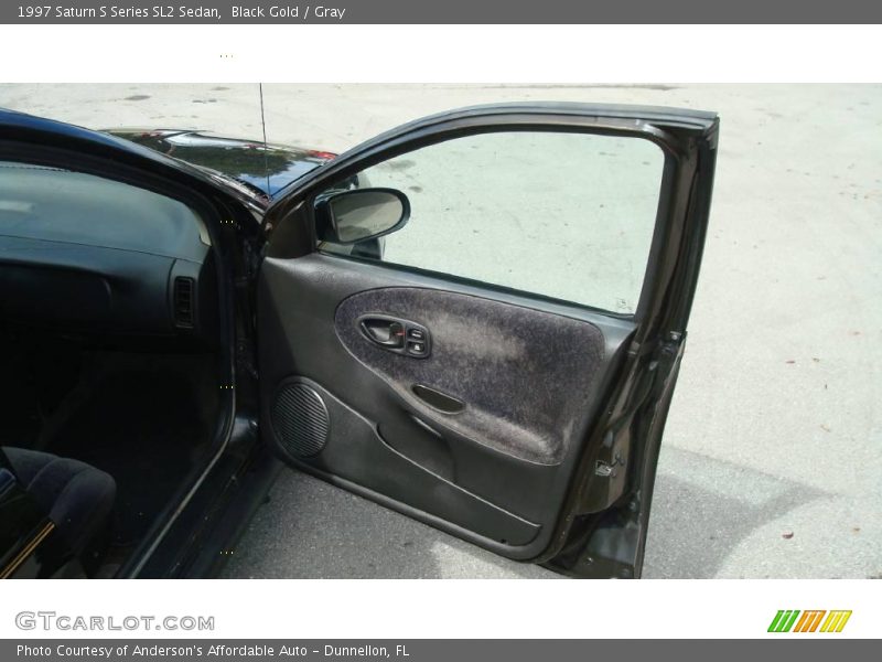 Black Gold / Gray 1997 Saturn S Series SL2 Sedan