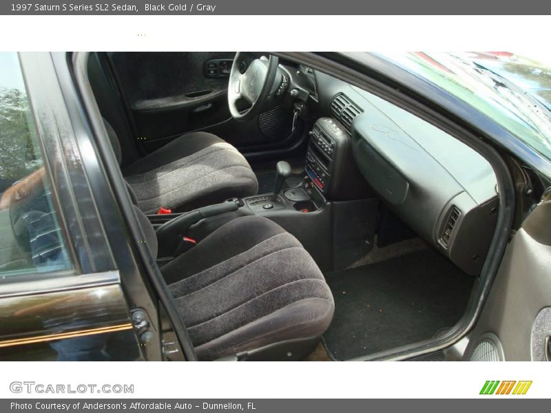 Black Gold / Gray 1997 Saturn S Series SL2 Sedan