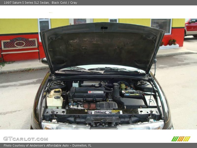 Black Gold / Gray 1997 Saturn S Series SL2 Sedan