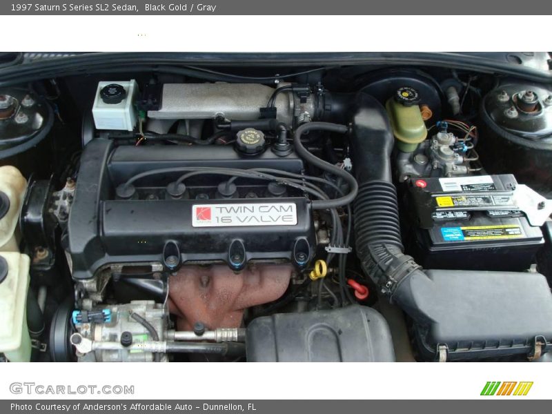 Black Gold / Gray 1997 Saturn S Series SL2 Sedan