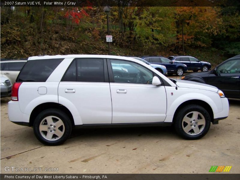 Polar White / Gray 2007 Saturn VUE V6