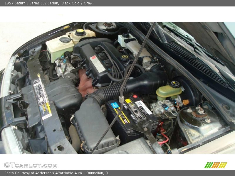 Black Gold / Gray 1997 Saturn S Series SL2 Sedan