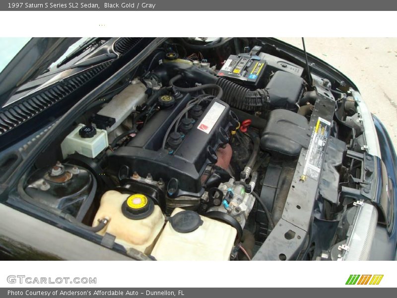 Black Gold / Gray 1997 Saturn S Series SL2 Sedan