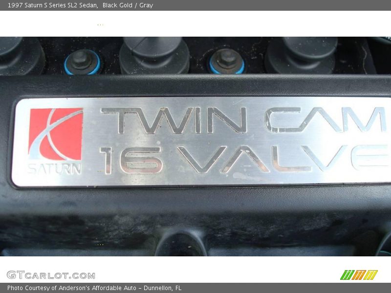 Black Gold / Gray 1997 Saturn S Series SL2 Sedan