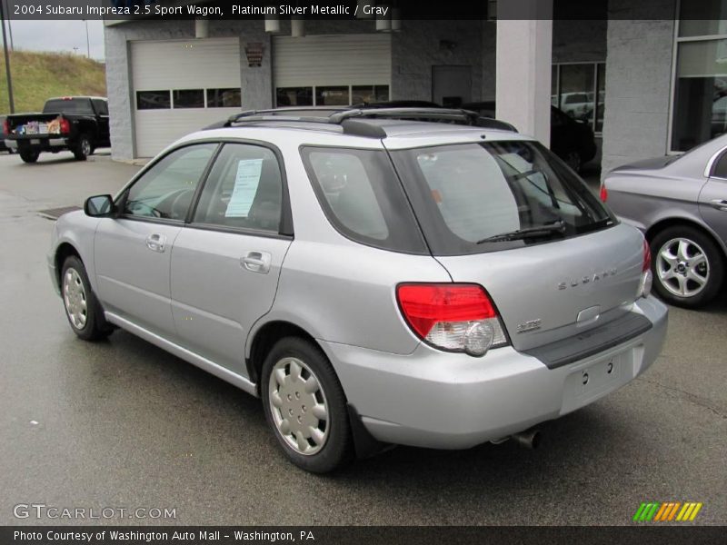 Platinum Silver Metallic / Gray 2004 Subaru Impreza 2.5 Sport Wagon