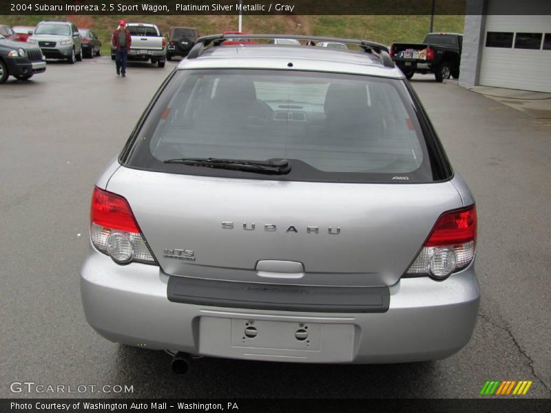 Platinum Silver Metallic / Gray 2004 Subaru Impreza 2.5 Sport Wagon