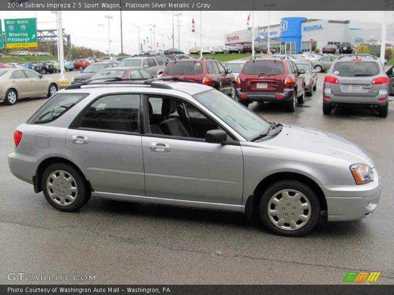 Platinum Silver Metallic / Gray 2004 Subaru Impreza 2.5 Sport Wagon