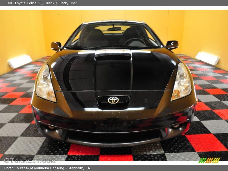 Black / Black/Silver 2000 Toyota Celica GT