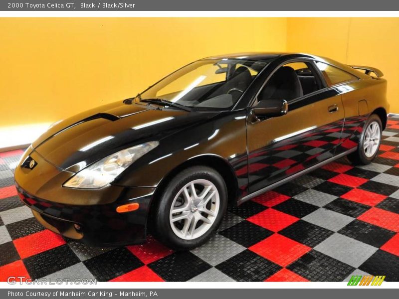Black / Black/Silver 2000 Toyota Celica GT